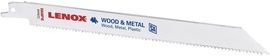 Lenox® 3/4" X .050" X 6" Bi-Metal Reciprocating Saw Blade 6 Tuff Tooth™ Teeth Per Inch