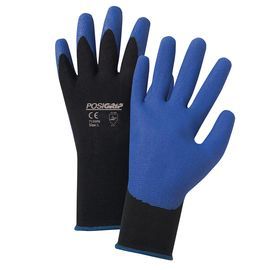 PIP Global Safety® X-Small G-Tek® PosiGrip® 15 Gauge Blue Foam PVC Palm And Finger Coated Work Gloves With Nylon Liner And Knit Wrist PIP Global Safety® X-Small G-Tek® PosiGrip® 15 Gauge Blue Foam PVC Palm And Finger Coated Work Gloves With Nylon Liner And Knit Wrist