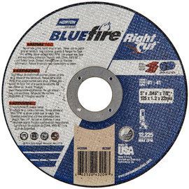 Norton® 5" X 1/16" X 7/8" BlueFire® Coarse Grit Aluminum Oxide Type 1/41 Cut-Off Wheel