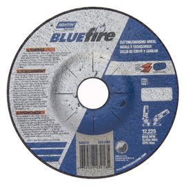 Norton® 5 Norton® 5" X 1/8" X 7/8" BlueFire® Extra Coarse Grit Zirconia Alumina Type 27 Depressed Center Grinding And Cut-Off Wheel