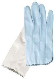 MCR Safety® Medium MCR Safety® Russet Vinyl Coated Work Gloves With Nylon Liner And Slip-On Cuff