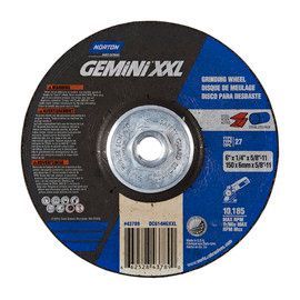 Norton® 6 Norton® 6" X 1/4" X 5/8" - 11" Gemini® XXL Extra Coarse Grit Aluminum Oxide Type 27 Depressed Center Grinding Wheel