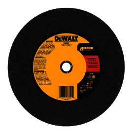 DEWALT® 14" X 7/64" X 1" HP 24 Grit Premium Aluminum Oxide Type 1 Cut-Off Wheel