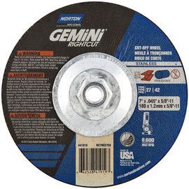United Abrasives 5 United Abrasives 5" X .045" X 7/8" SAIT Aluminum Oxide Type 1/Type 41 Cut-Off Wheel