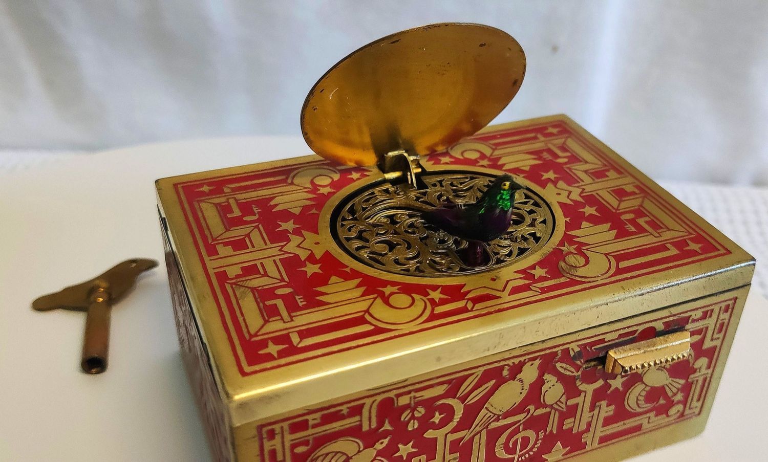 Griesbaum Singvogeldose (mechanische Spieldose) Griesbaum Singvogeldose (mechanische Spieldose)