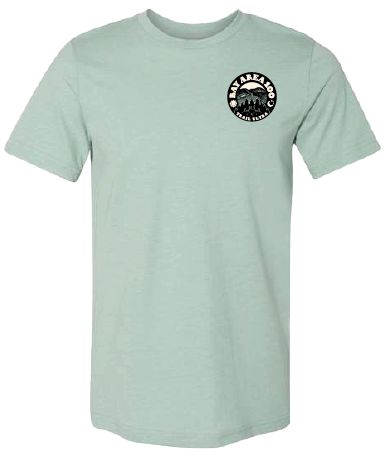 Bay Area 100 Short Sleeve Tee - Dusty Blue