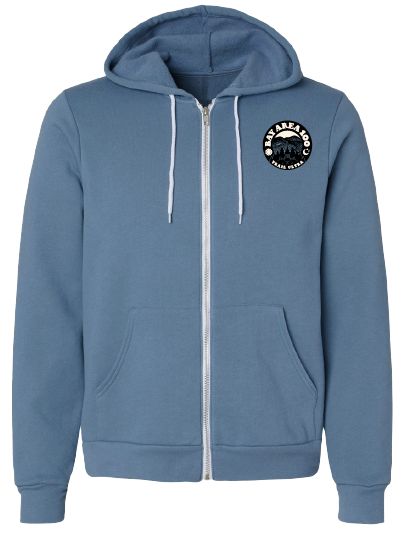 Bay Area 100 Full-Zip Hoody - Steel Blue