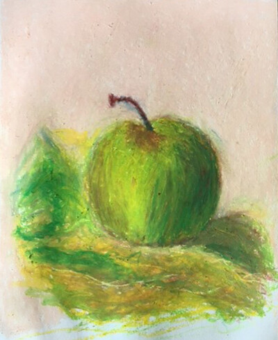 Print 11x17 - Green Apple by Alice Gibbons