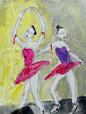 Print 11x17 - Ballerinas by Kathryn Rato