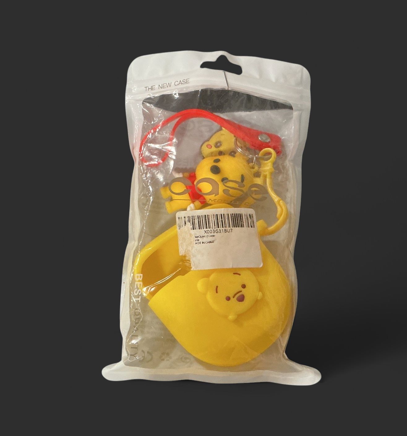 Airpod Case and Wristlet Keychain - Winnie The Pooh
