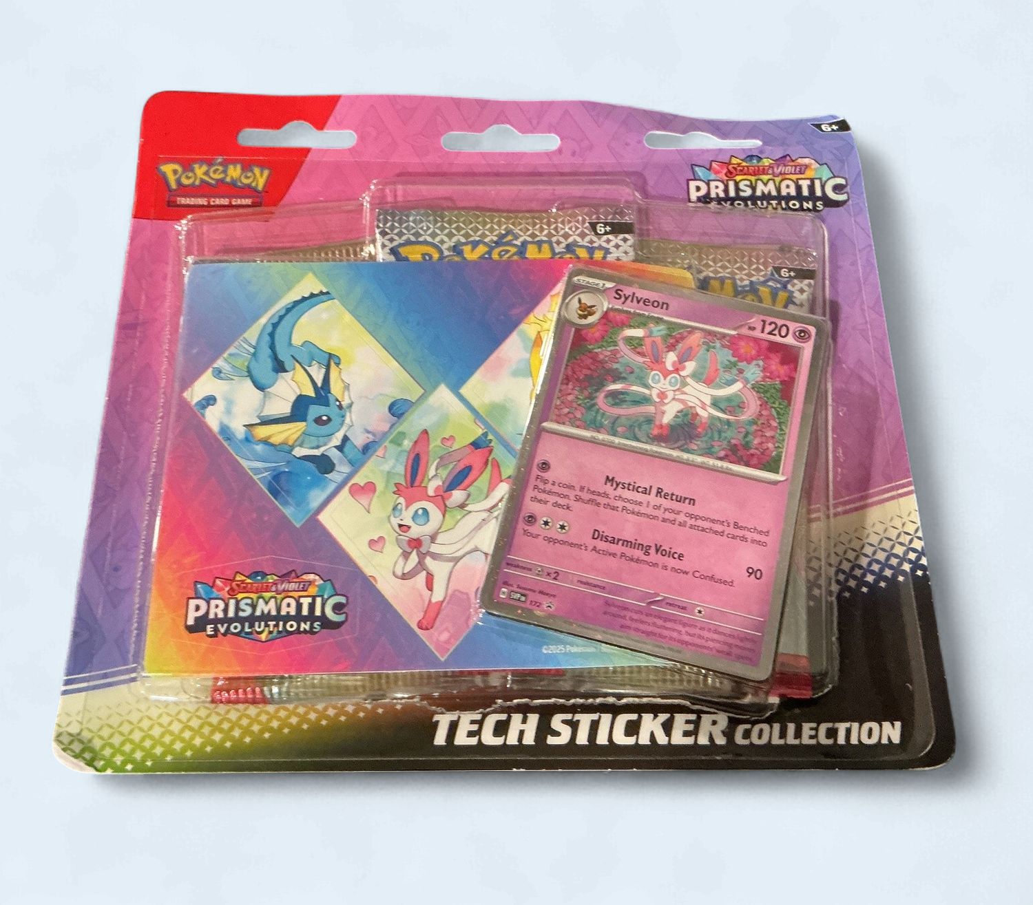 Prismatic Evolutions Tech Sticker Collection - Sylveon