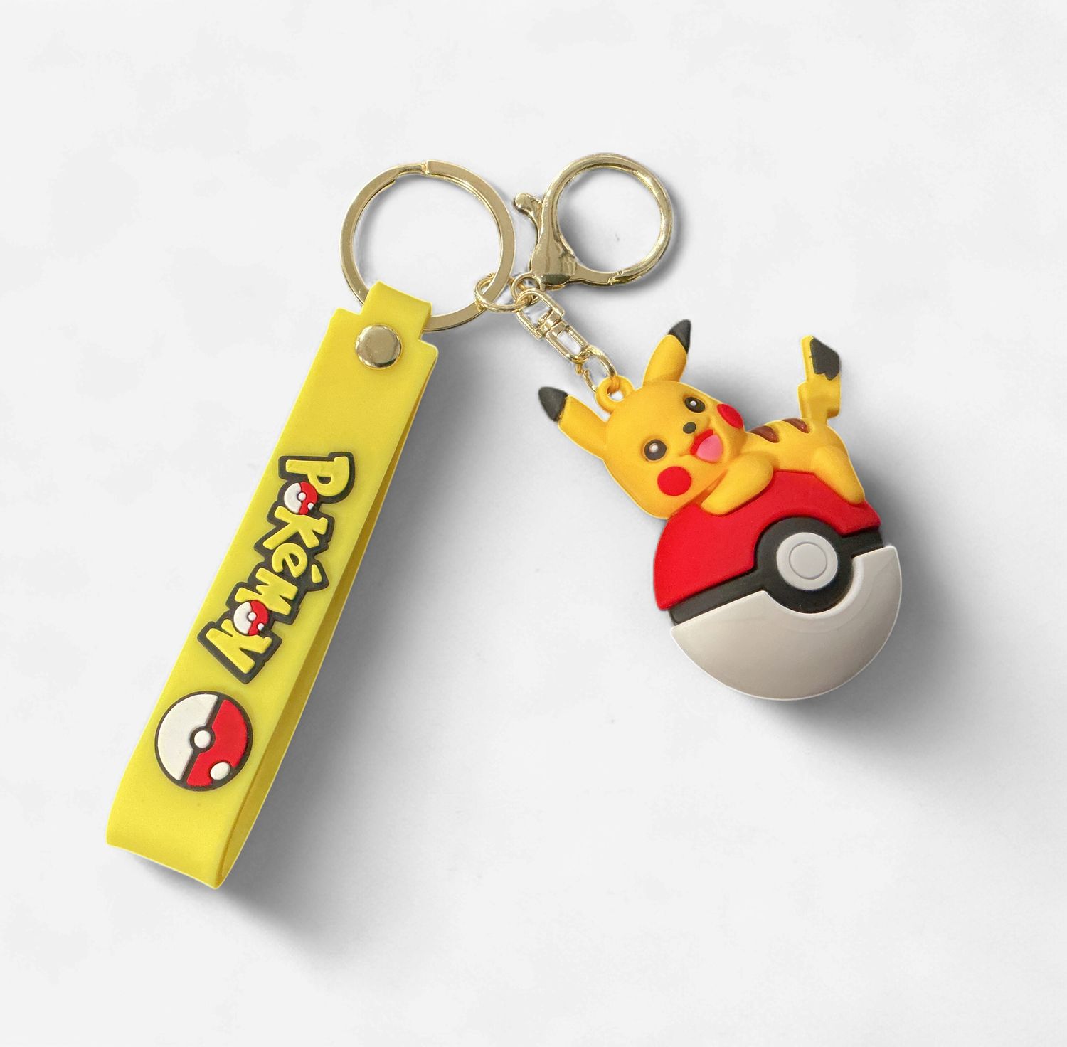 Pikachu Wristlet Keychain