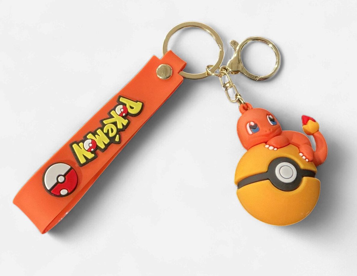 Charmander Wristlet Keychain