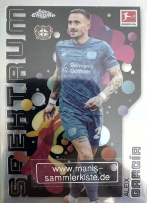 Sammelkarte Nr. LE-15 - Black Spektrum Limited Edition - Aleix Garcia