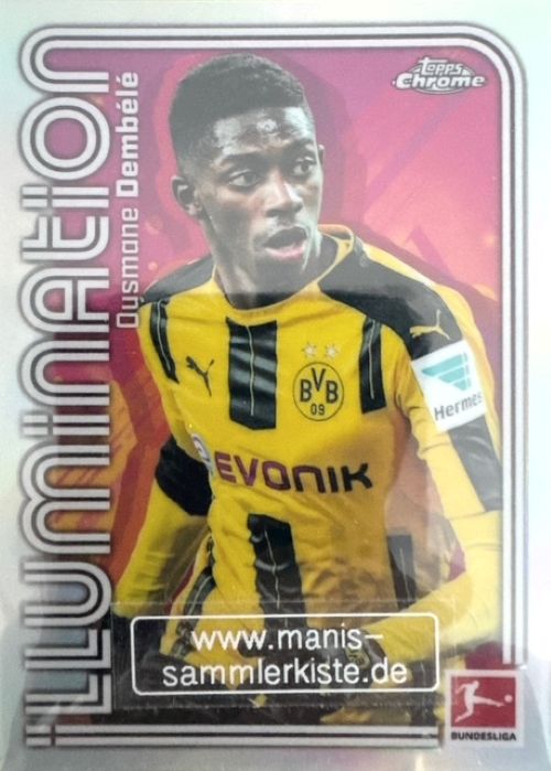 Sammelkarte Nr. ILU-9 - Illumination - Ousmane Dembele