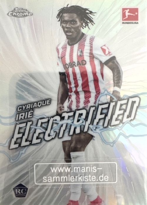Sammelkarte Nr. EL-9 - Electrified - Cyriaque Irie