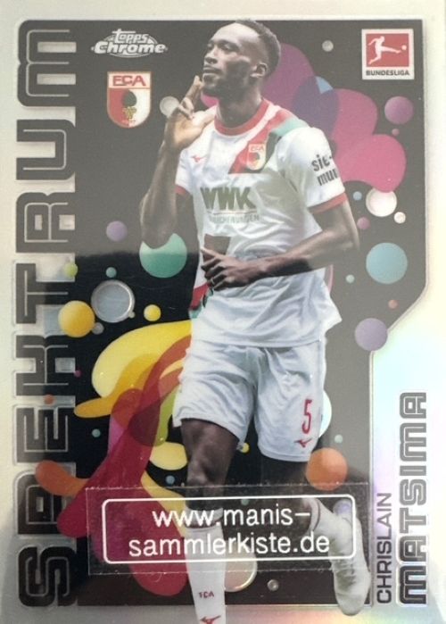 Sammelkarte Nr. LE-19 - Black Spektrum Limited Edition - Chrislain Matsima