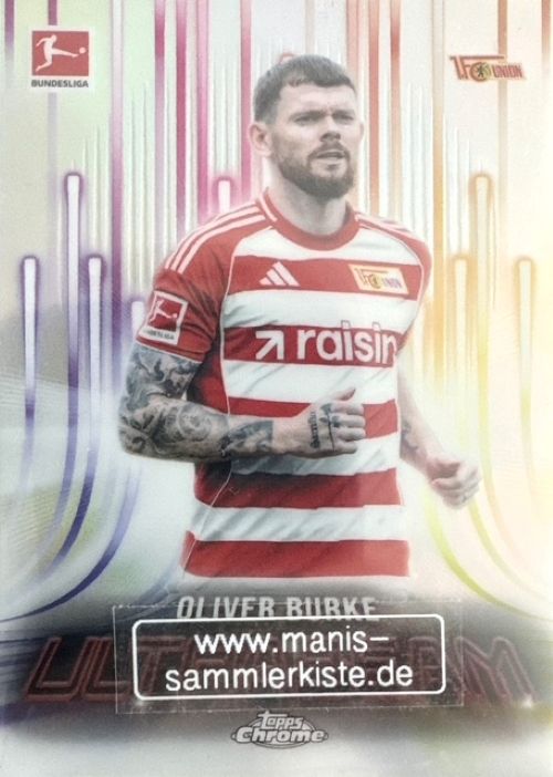 Sammelkarte Nr. UB-12 - Ultrabeam - Oliver Burke