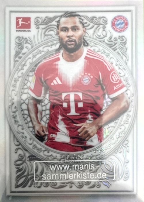 Sammelkarte Nr. OR-28 - Ornaments - Serge Gnabry