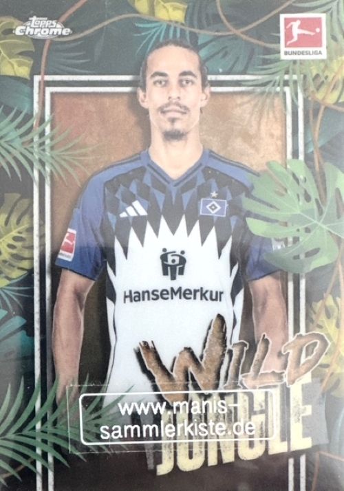 Sammelkarte Nr. WJ-3 - Wild Jungle - Yussuf Poulsen