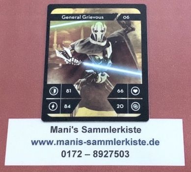 Sammelkarte Nr. 06 - General Grievous