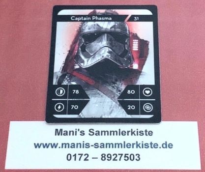 Sammelkarte Nr. 31 - Captain Phasma