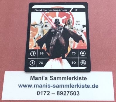 Sammelkarte Nr. 19 - Galaktisches Imperium