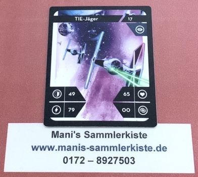 Sammelkarte Nr. 17 - TIE-Jäger