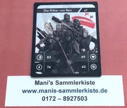 Sammelkarte Nr. 47 - Die Ritter von Ren