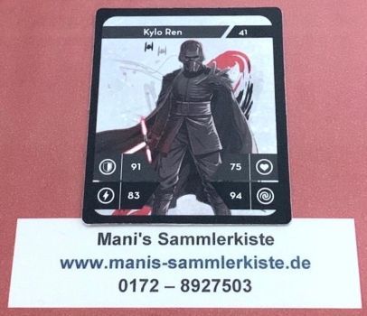 Sammelkarte Nr. 41 - Kylo Ren