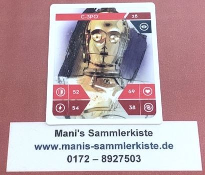 Sammelkarte Nr. 28 - C-3PO
