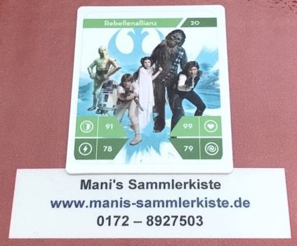 Sammelkarte Nr. 20 - Rebellenallianz