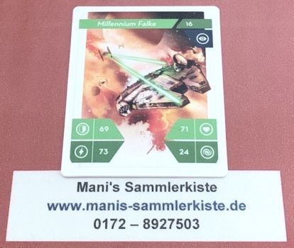 Sammelkarte Nr. 16 - Millennium Falke