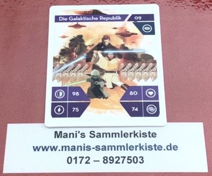 Sammelkarte Nr. 09 - Die Galaktische Republik