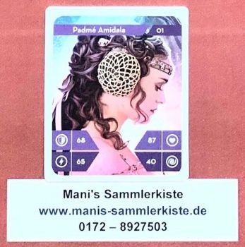 Sammelkarte Nr. 01 - Padme Amidala