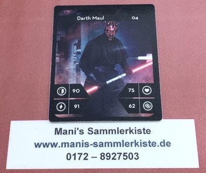 Sammelkarte Nr. 04 - Darth Maul
