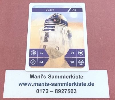 Sammelkarte Nr. 05 - R2-D2