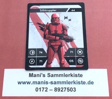 Sammelkarte Nr. 44 - Sithtruppler
