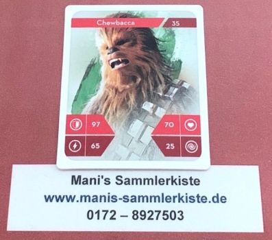 Sammelkarte Nr. 35 - Chewbacca