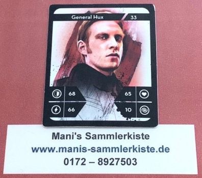 Sammelkarte Nr. 33 – General Hux