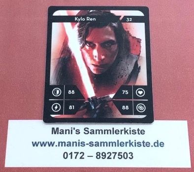 Sammelkarte Nr. 32 - Kylo Ren