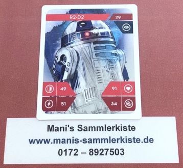Sammelkarte Nr. 29 - R2-D2