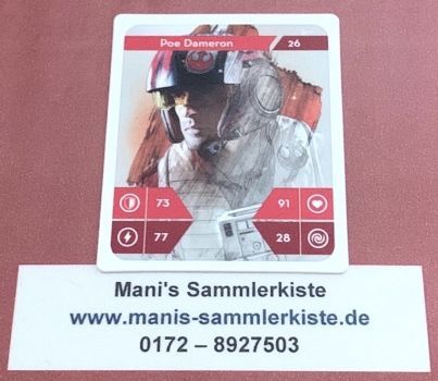 Sammelkarte Nr. 26 - Poe Dameron