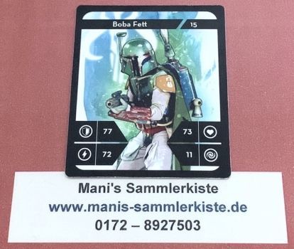 Sammelkarte Nr. 15 - Boba Fett