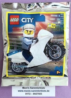 Lego 952103 Policeman und Motorcycle