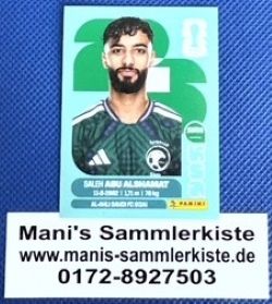 Sammelbild Nr. KSA 14 - Saleh Abu Alshamat