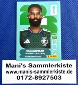 Sammelbild Nr. KSA 18 - Feras Albrikan
