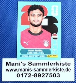 Sammelbild Nr. EGY 16 - Osama Faisal