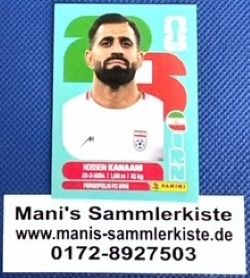 Sammelbild Nr. IRN 8 - Hossein Kanaani