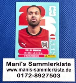 Sammelbild Nr. AUT 8 - Phillip Mwene